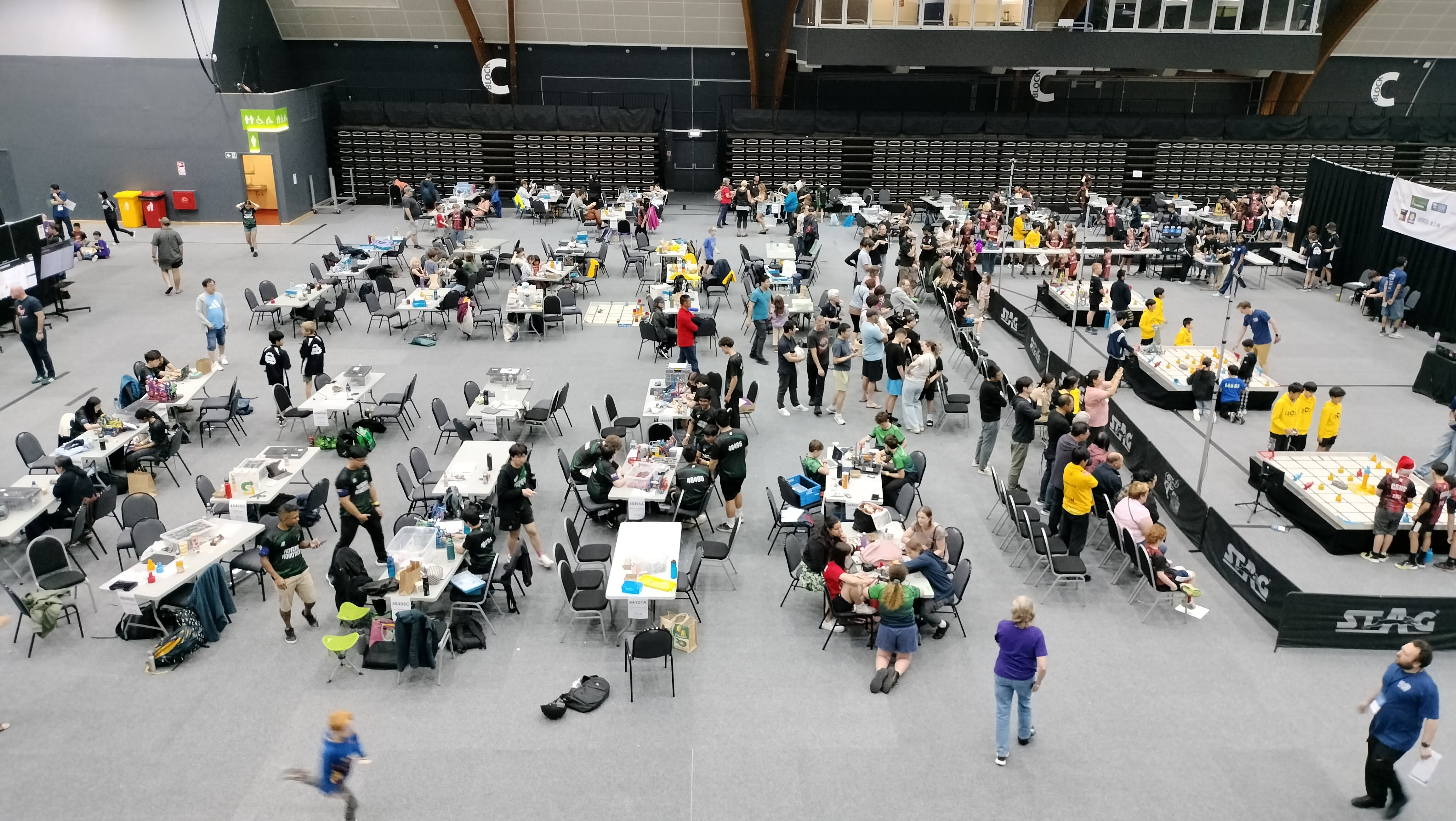 KIWIbots Auckland VEX IQ scrimmage competition event — New Zealand robotics education programme