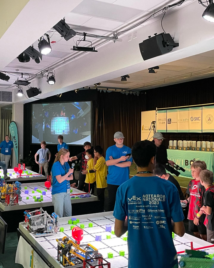 VEX IQ New Zealand National Championship 2023 — Jason Huang Head Referee Auckland competition