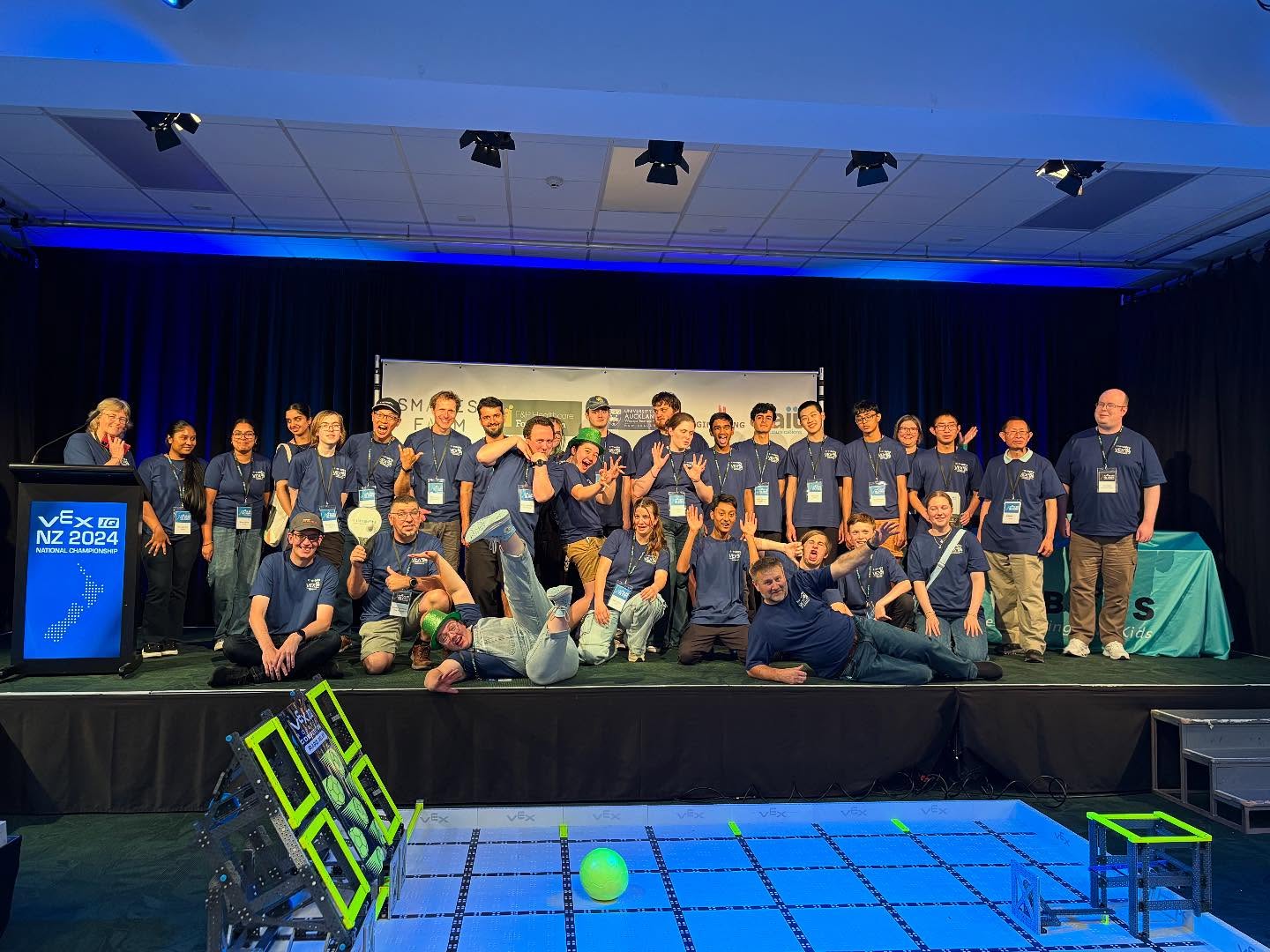 VEX IQ New Zealand National Championship 2024-25 volunteer team Moon Robotics Auckland